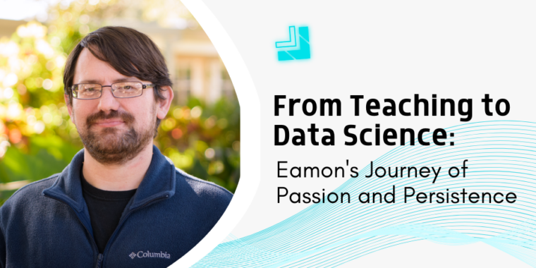 Eamons story into data science header image